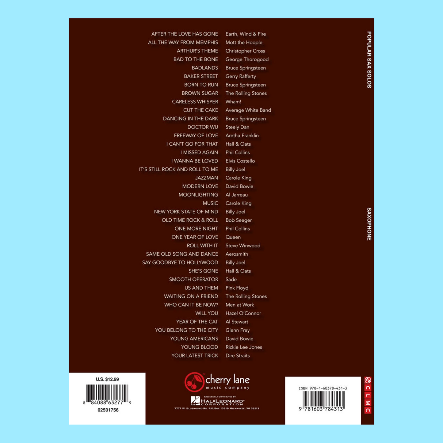 Popular Sax Solos Book (39 Classic Sax Solos)
