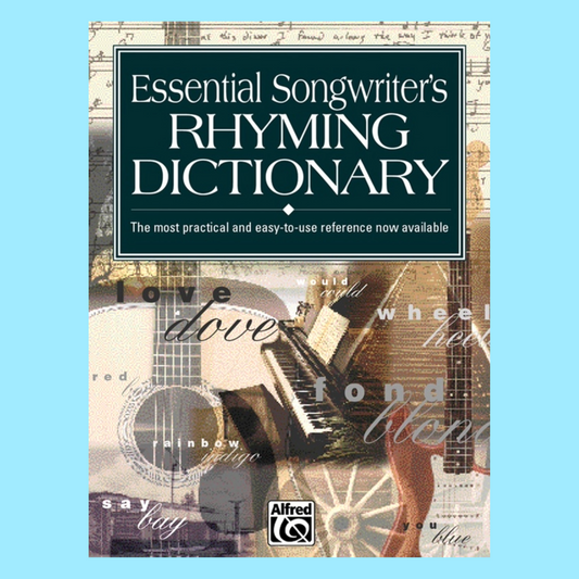 Essential Songwriters Rhyming Dictionary Book