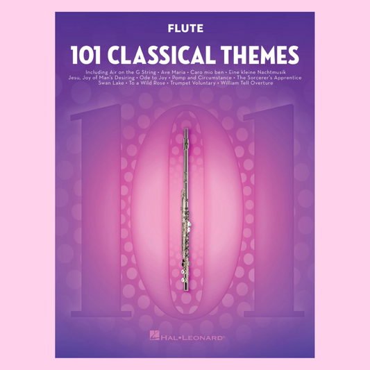 101 Classical Themes For Flute Book