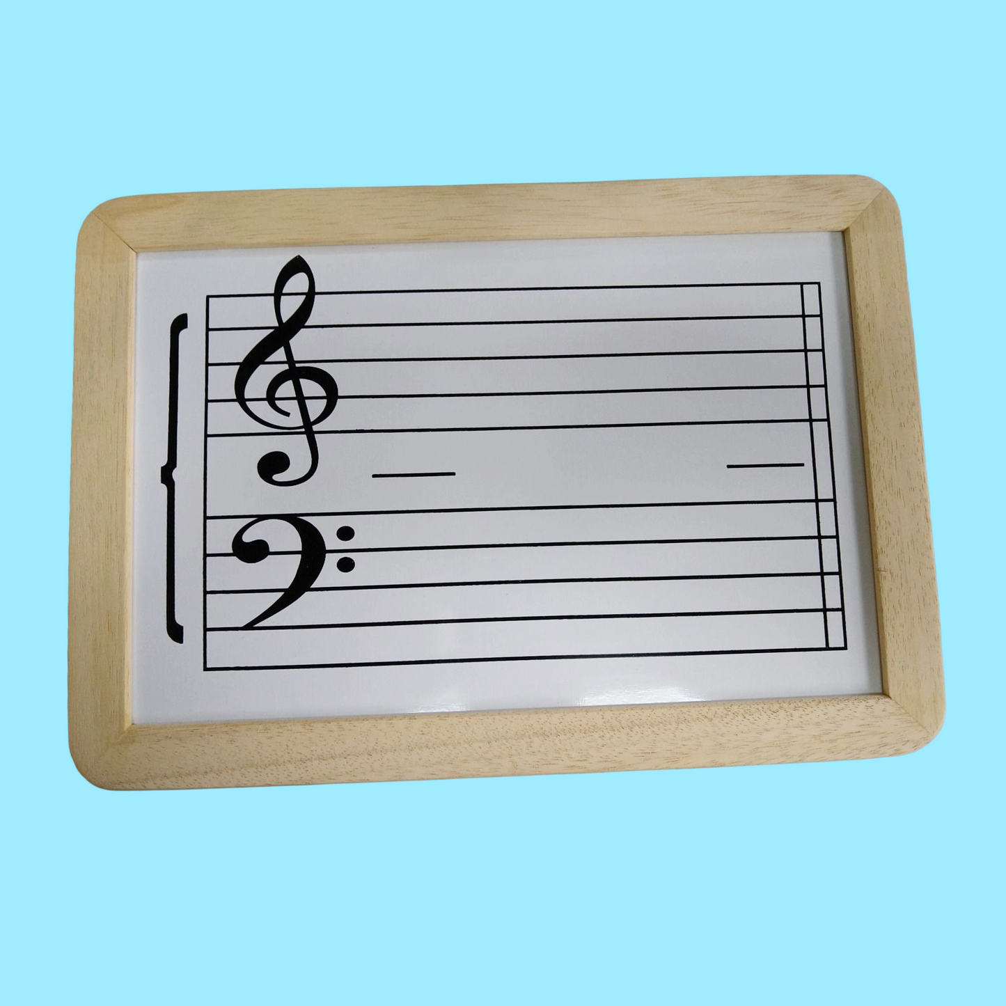 Double Sided Music Stave Magnetic Noteboard Set - Sniper Pitch