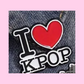I Love K Pop- Enamel Pin