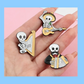 Mariachi Skeleton Band - Enamel Pin Set (5 pins)