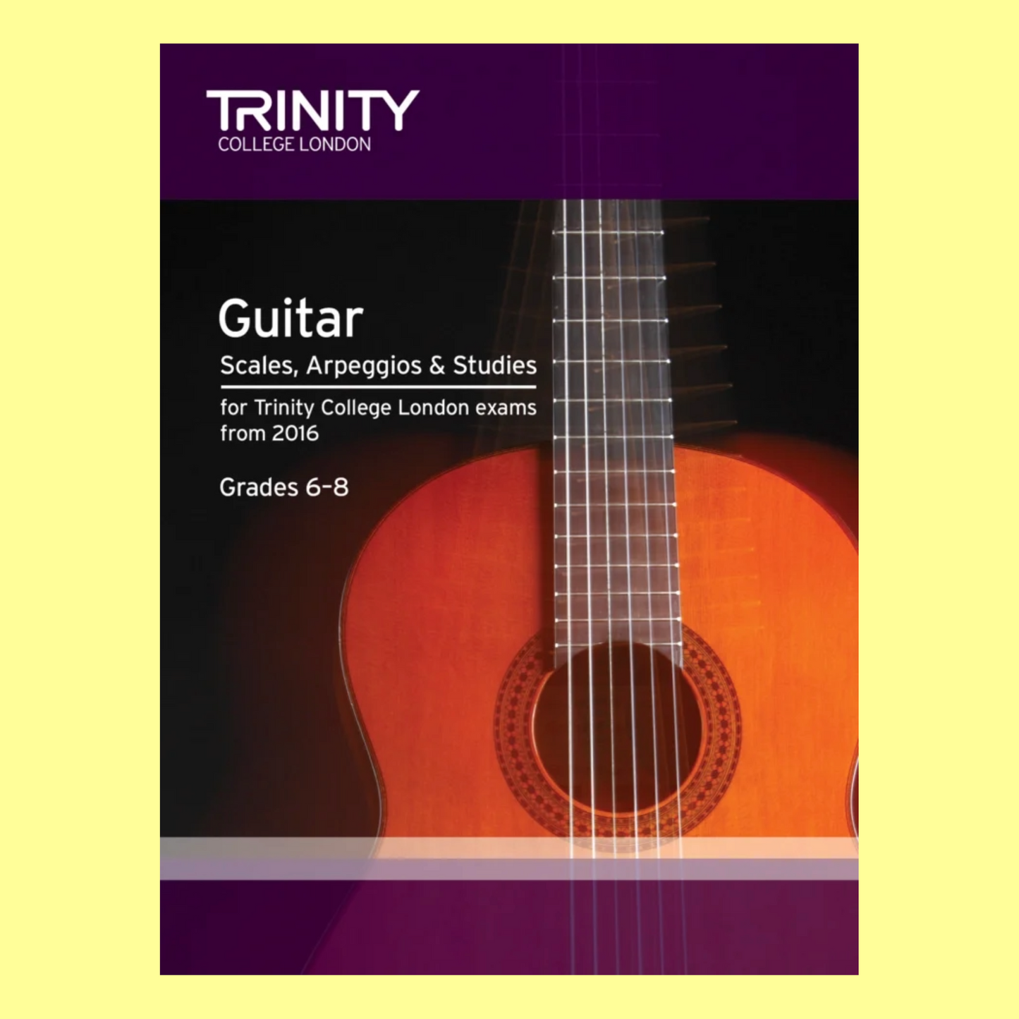 Trinity Guitar Scales Arpeggios Studies Grade 6-8 Book