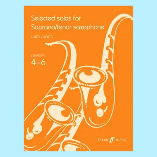 Selected Solos For Tenor Saxophone Grade 4-6 Book