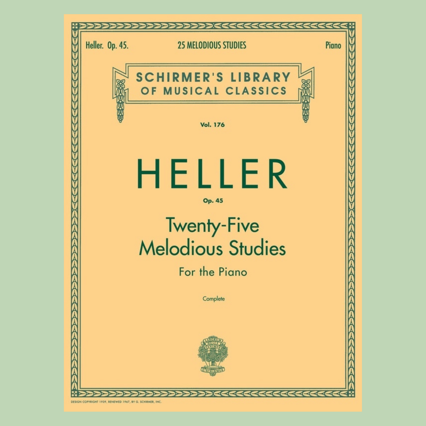 Heller - 25 Melodious Studies Op 45 Piano Book