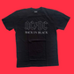 ACDC - Black in Black Logo T-Shirt (Small - XXL) - 100% Cotton