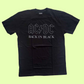 ACDC - Black in Black Logo T-Shirt (Small - XXL) - 100% Cotton