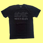 ACDC - Black in Black Logo T-Shirt (Small - XXL) - 100% Cotton