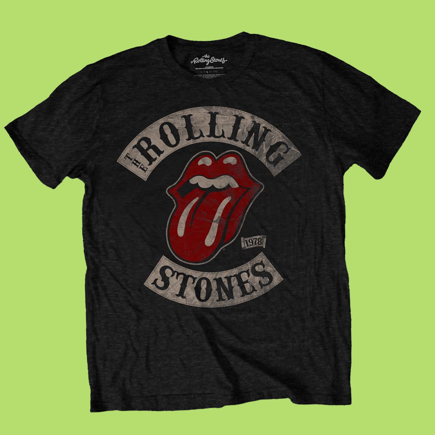The Rolling Stones 1978 T-Shirt (Small - XXL) - 100% Cotton