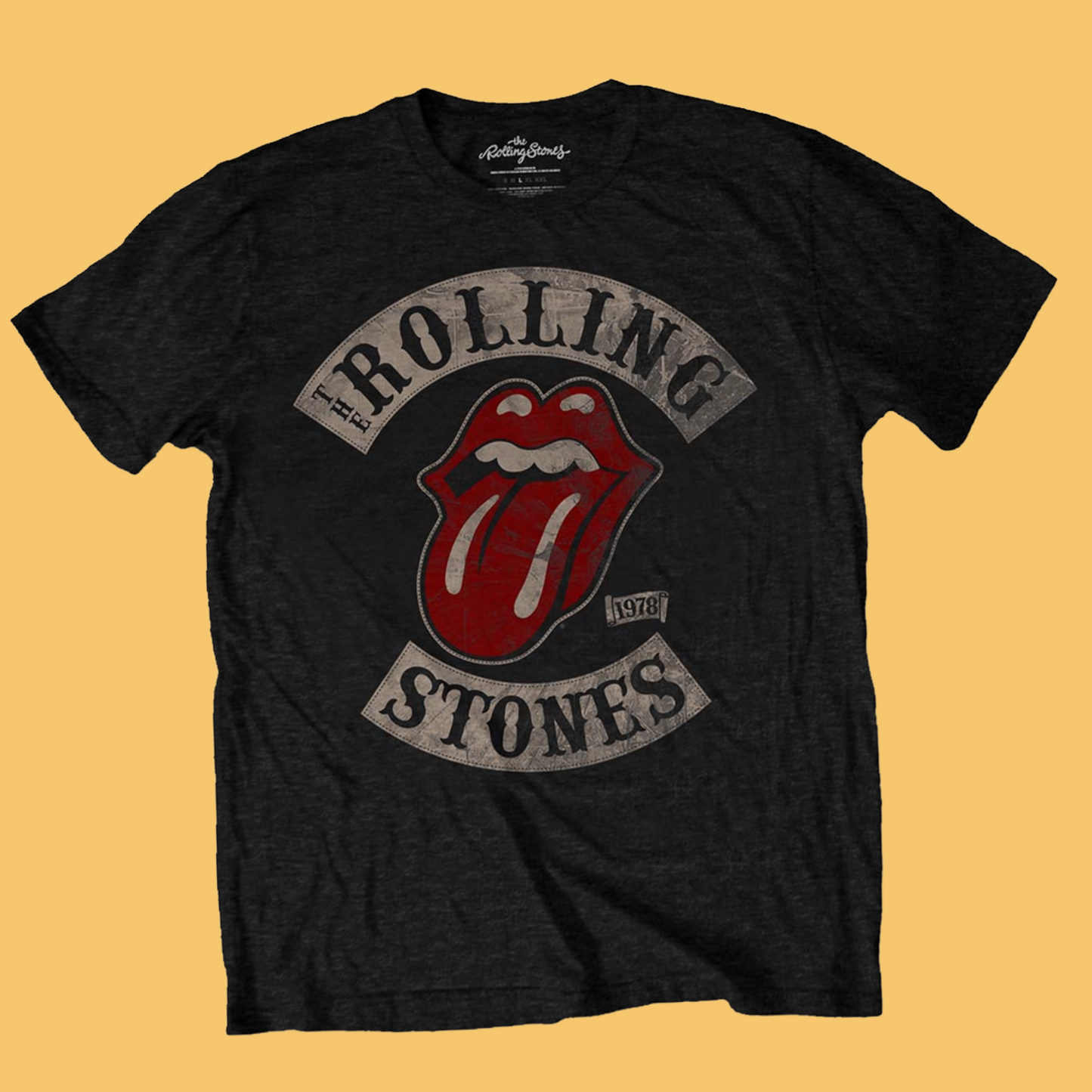 The Rolling Stones 1978 T-Shirt (Small - XXL) - 100% Cotton