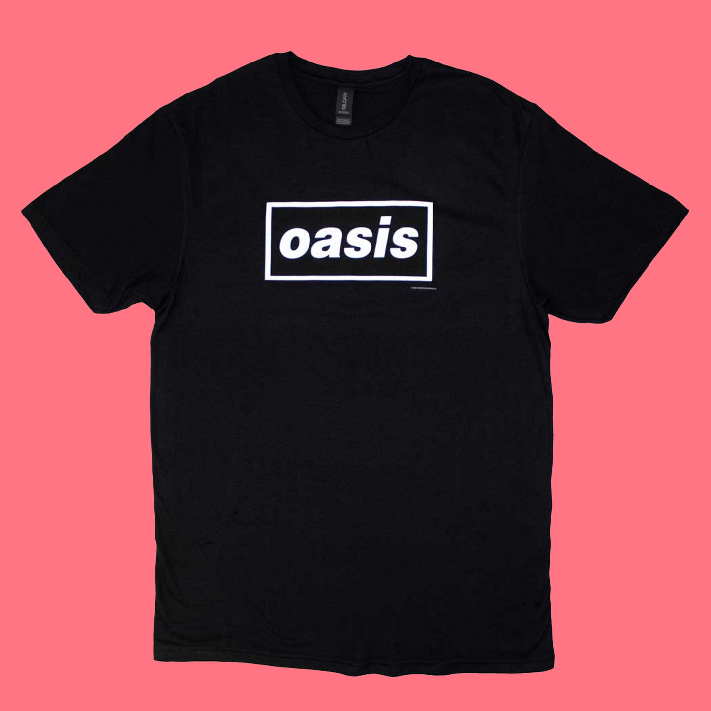 Black Oasis Decca T-Shirt (Small - XXL) - 100% Cotton