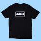 Black Oasis Decca T-Shirt (Small - XXL) - 100% Cotton