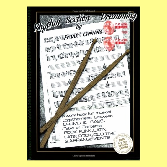 Rhythm Section Drumming - Spiral Bound Book/Audio