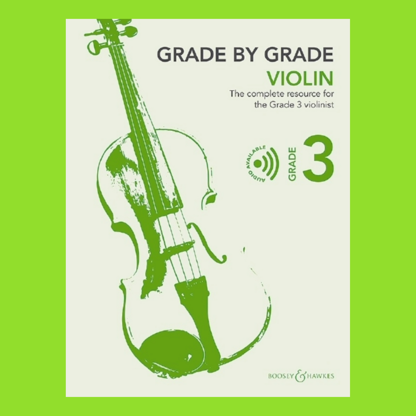 Boosey & Hawkes - Grade By Grade Violin Grade 3 Book/Ola