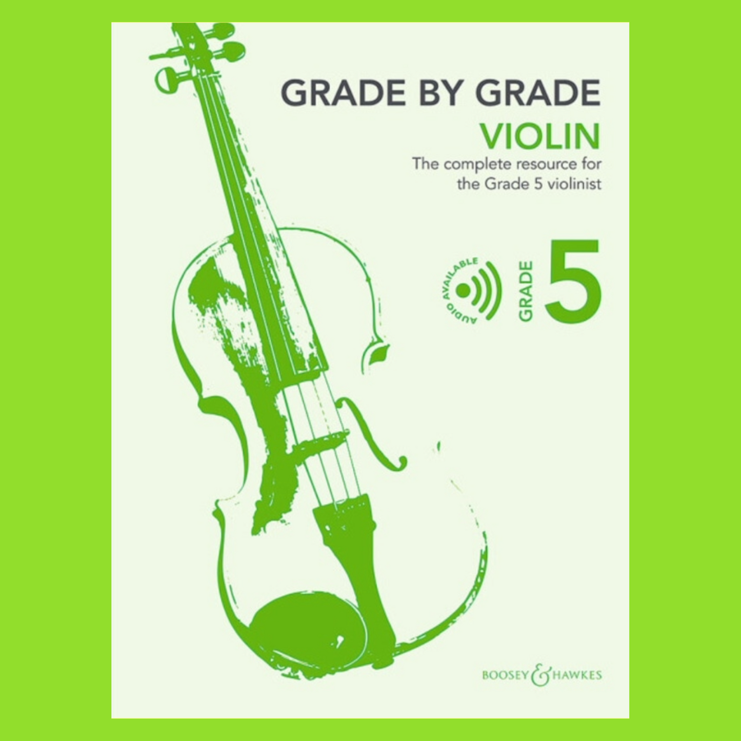 Boosey & Hawkes - Grade By Grade Violin Grade 5 Book/Ola