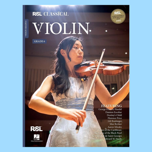 RSL Classical Violin Grade 6 Book (2021+)