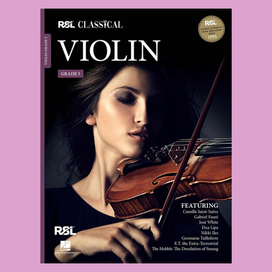 RLS Classical Violin Grade 5 Book (2021+)