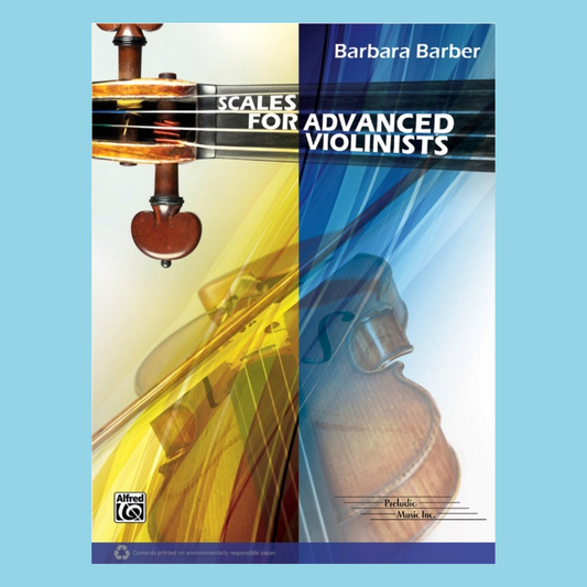 Barbara Barber - Scales For Advanced Violinists Book