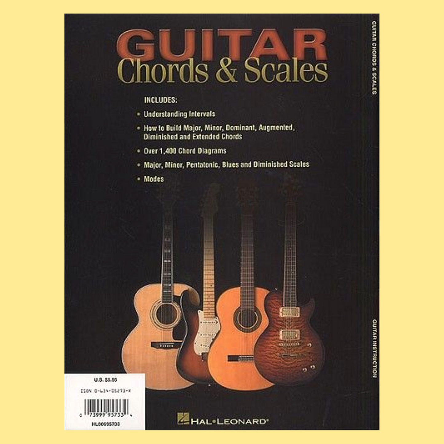 Guitar Chords And Scales Book