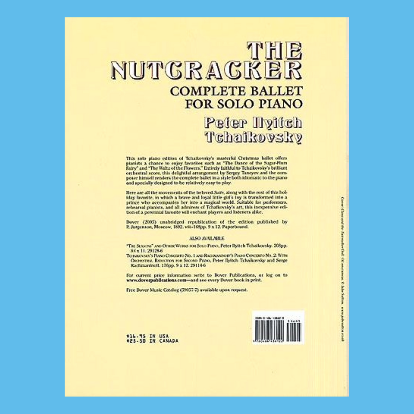 Tchaikovsky - The Nutcracker Complete Ballet Piano Book