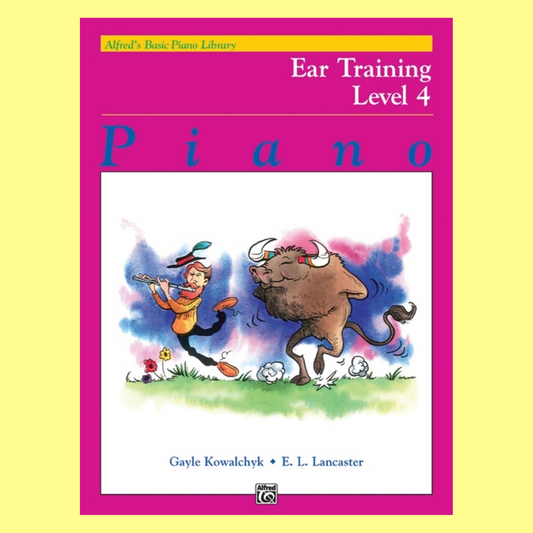 Alfred's Basic Piano Library - Ear Training Book Level 4