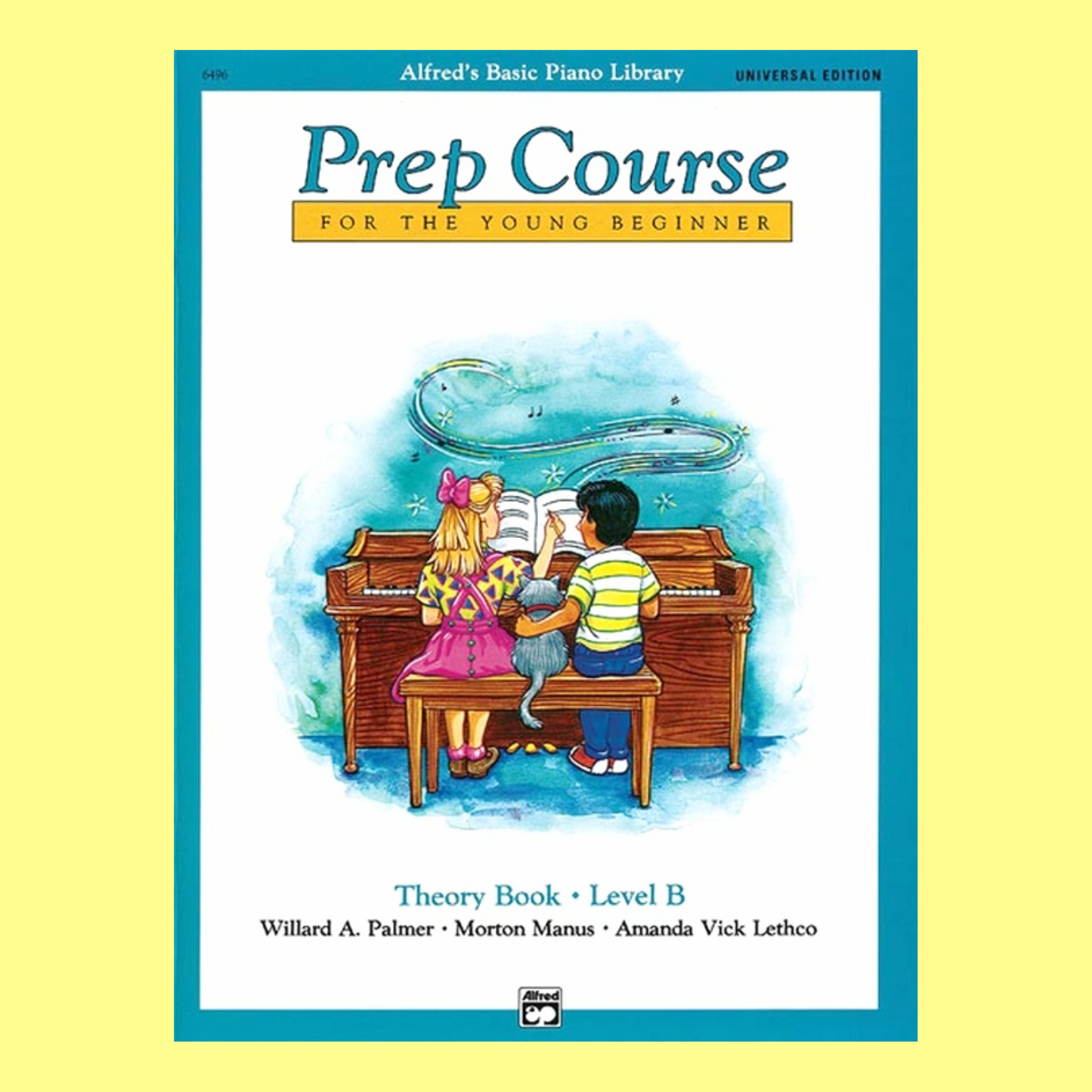 Alfreds Basic Piano Prep Course - Theory Book Level B Book (Universal Edition)