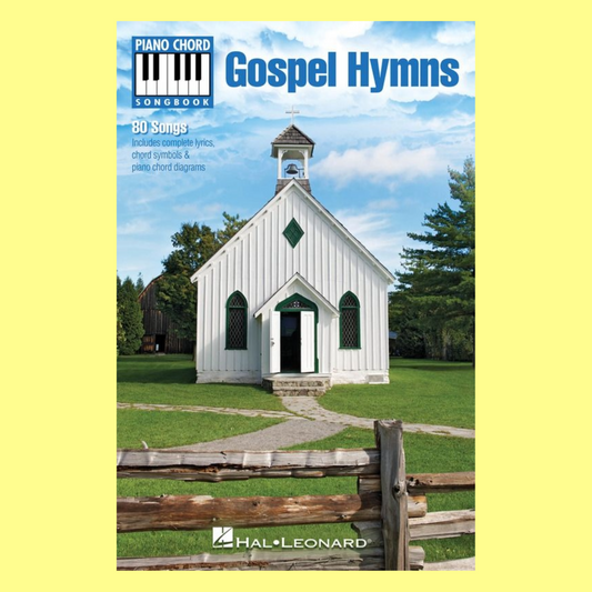 Gospel Hymns Piano Chord Songbook (80 Songs)