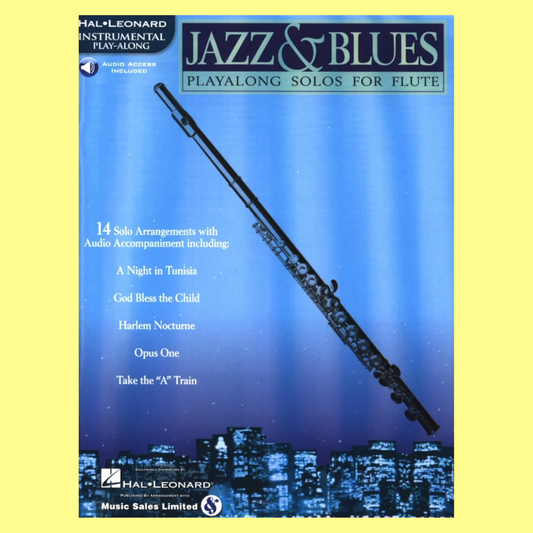 Jazz & Blues Play Along Solos For Flute Book/Ola