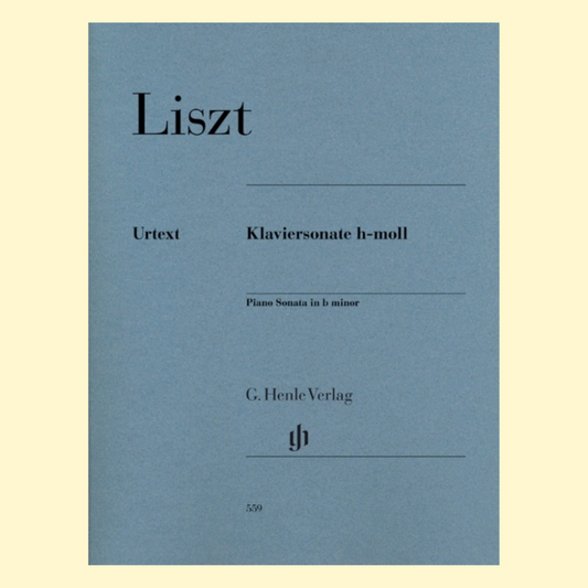 Liszt - Piano Sonata B Minor Book