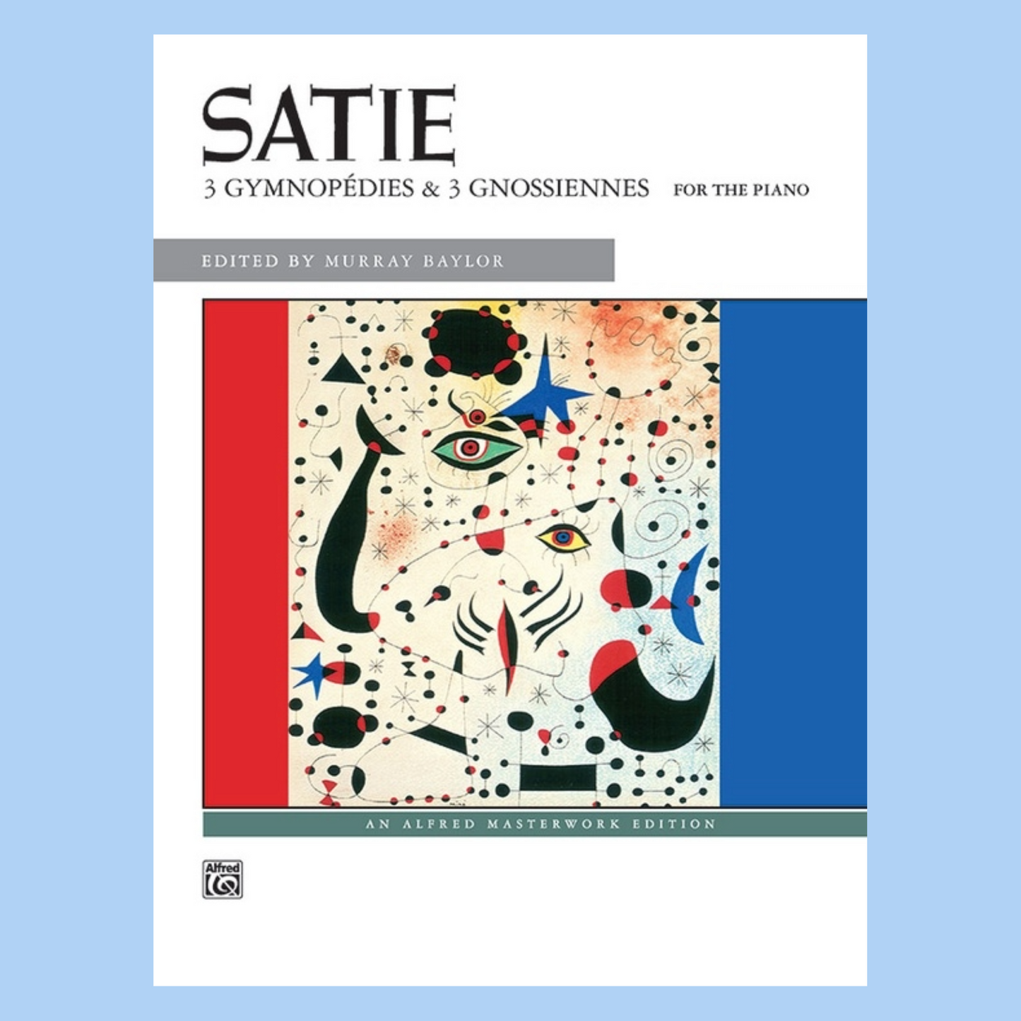Satie - 3 Gymnopedies & 3 Gnossiennes For Piano Book
