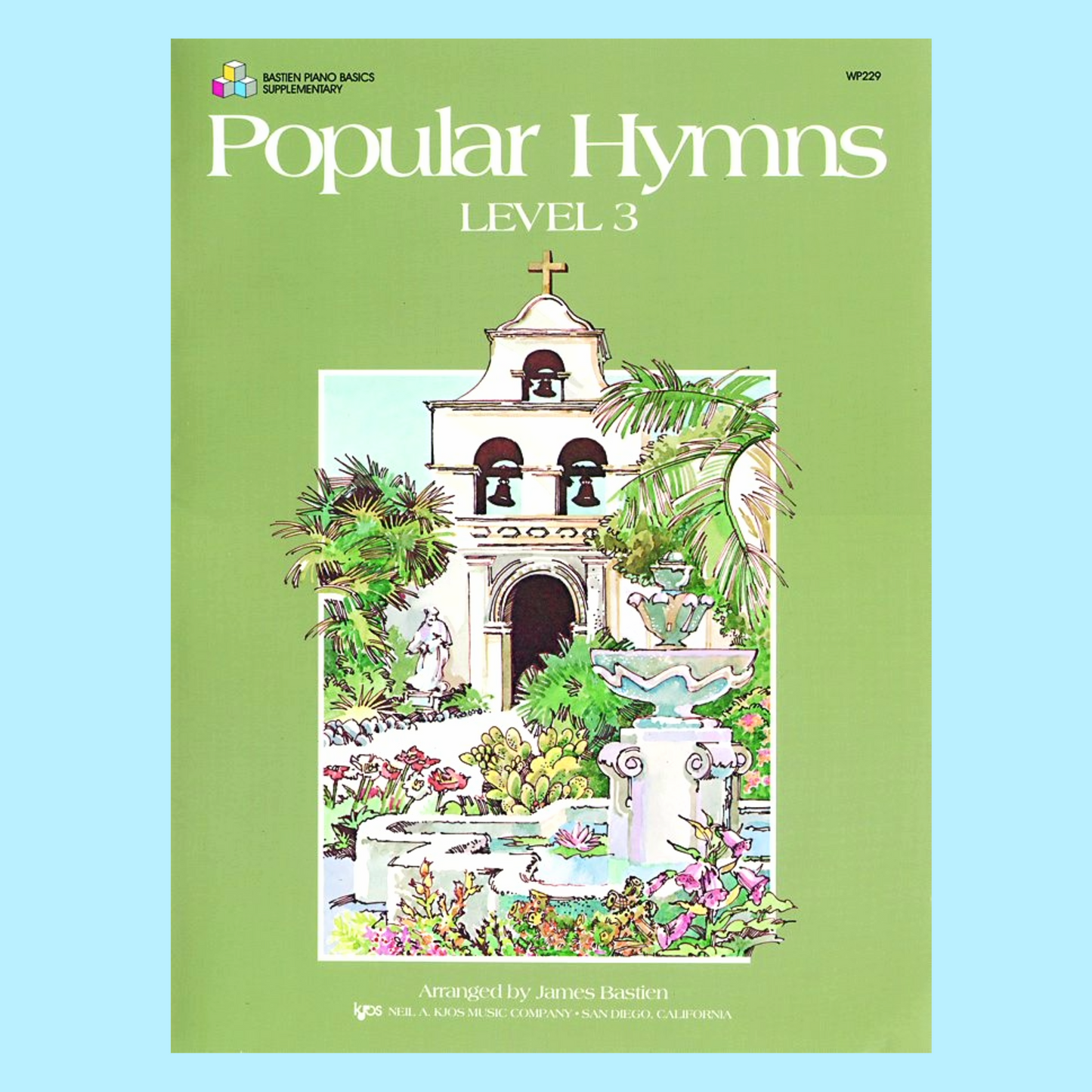 Bastien Popular Hymns - Level 3 Book