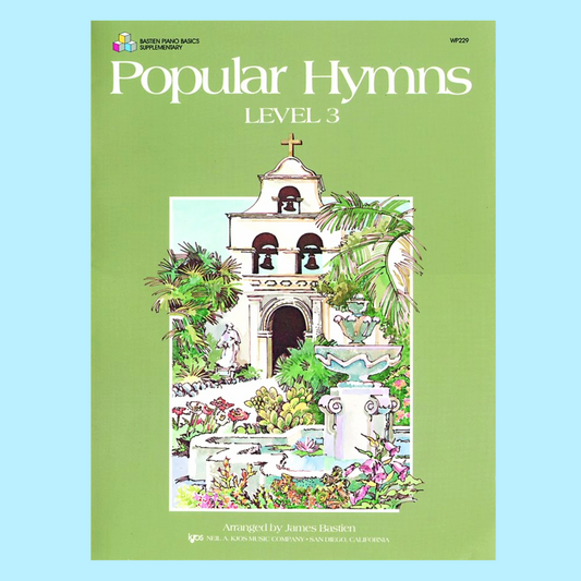 Bastien Popular Hymns - Level 3 Book