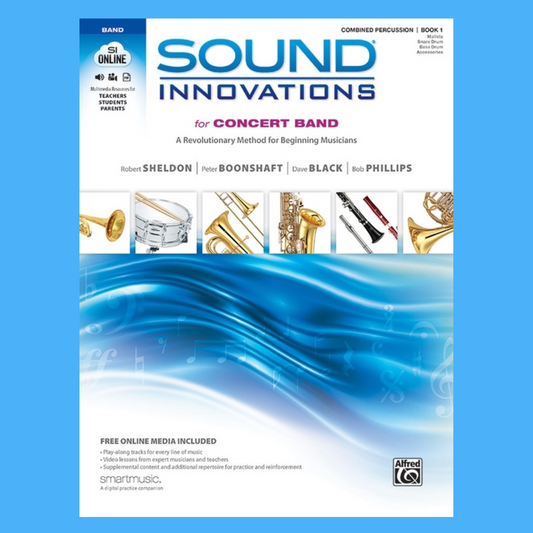 Sound Innovations - Combined Percussion Book 1 with Online Media (Australian Edition)