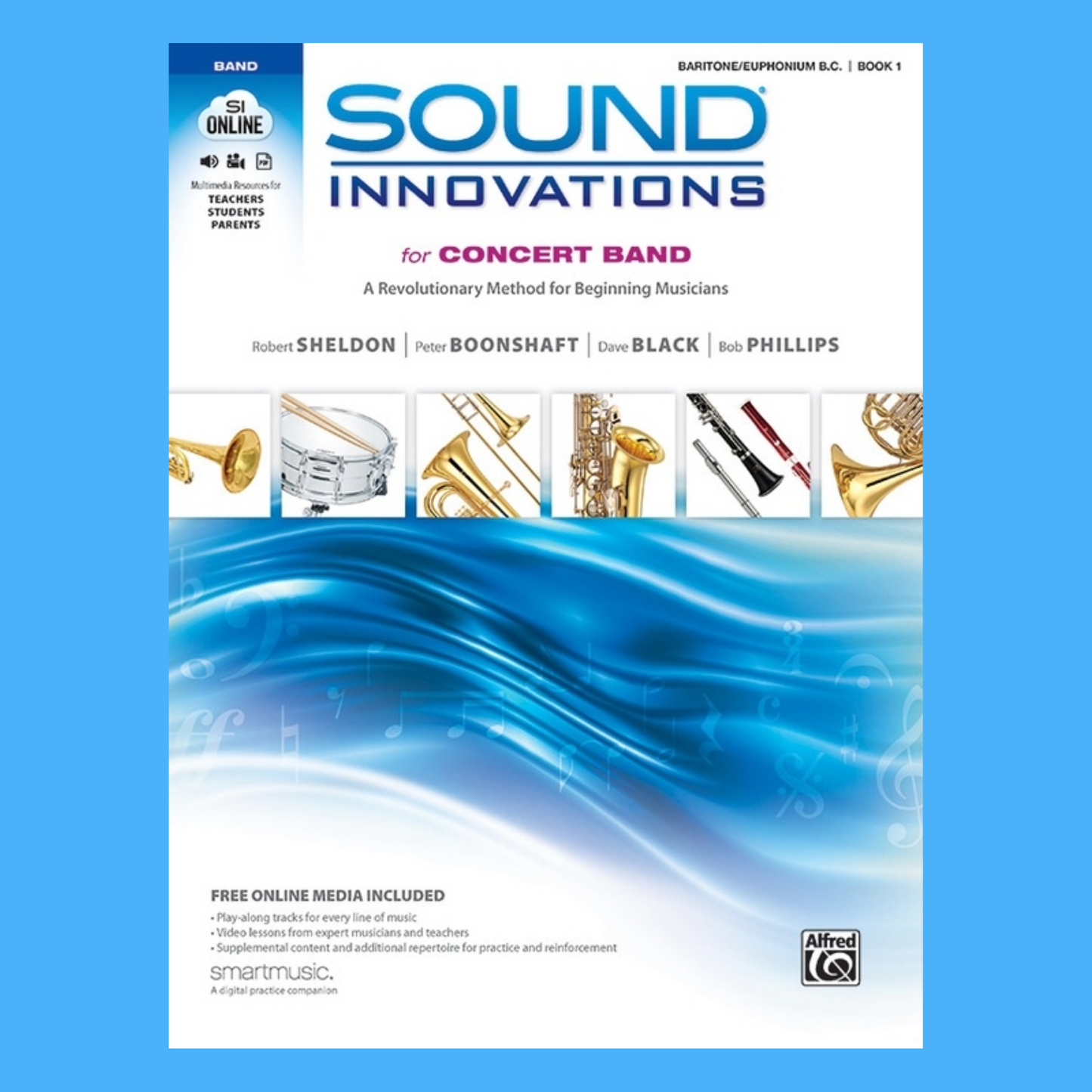 Sound Innovations - Baritone/Euphonium Bass Clef Book 1 with Online Media (Australian Edition)