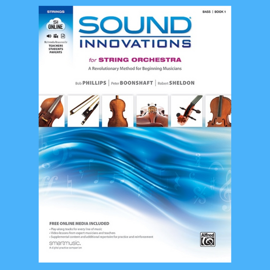Sound Innovations-  Double Bass Book 1 with Online Media (Australian Edition)
