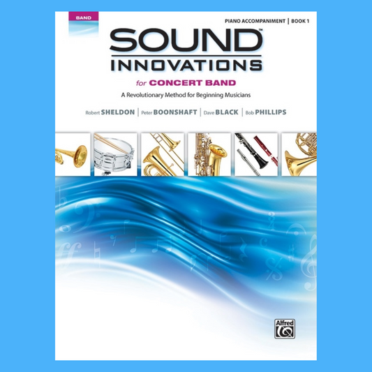 Sound Innovations-  Piano Accompaniment Concert Band Book 1 with Online Media (Australian Edition)