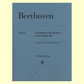 Beethoven - 12 Variations Complete Cello/Piano Book (Back in Stock 11 September)