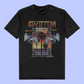 Led Zeppelin Concert Black T-Shirt with Front Print - (Sml - XXL) 100% Cotton