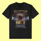 Led Zeppelin Concert Black T-Shirt with Front Print - (Sml - XXL) 100% Cotton