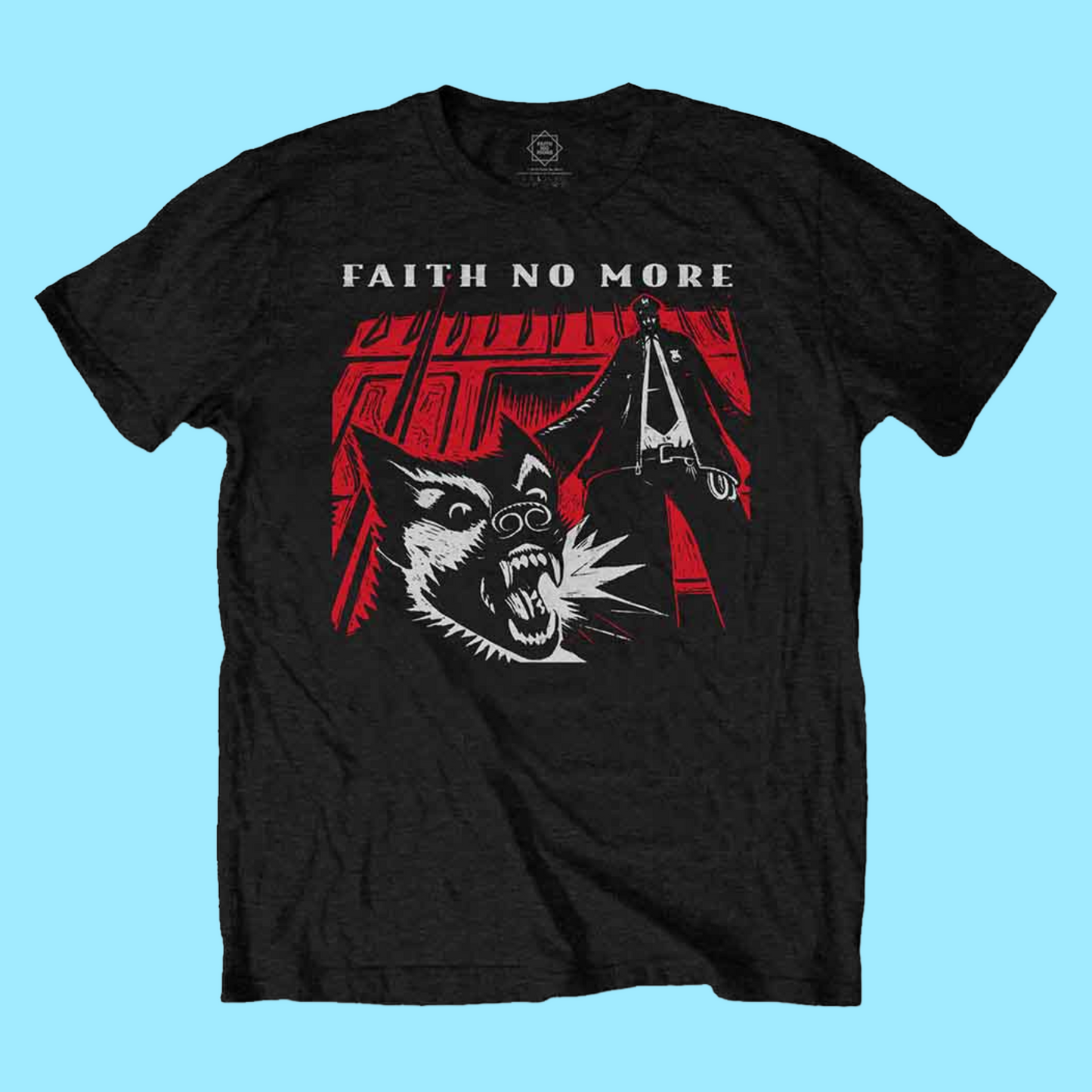 Faith No More - King For A Day Black T-Shirt with Front Print - (Sml - XXL) 100% Cotton