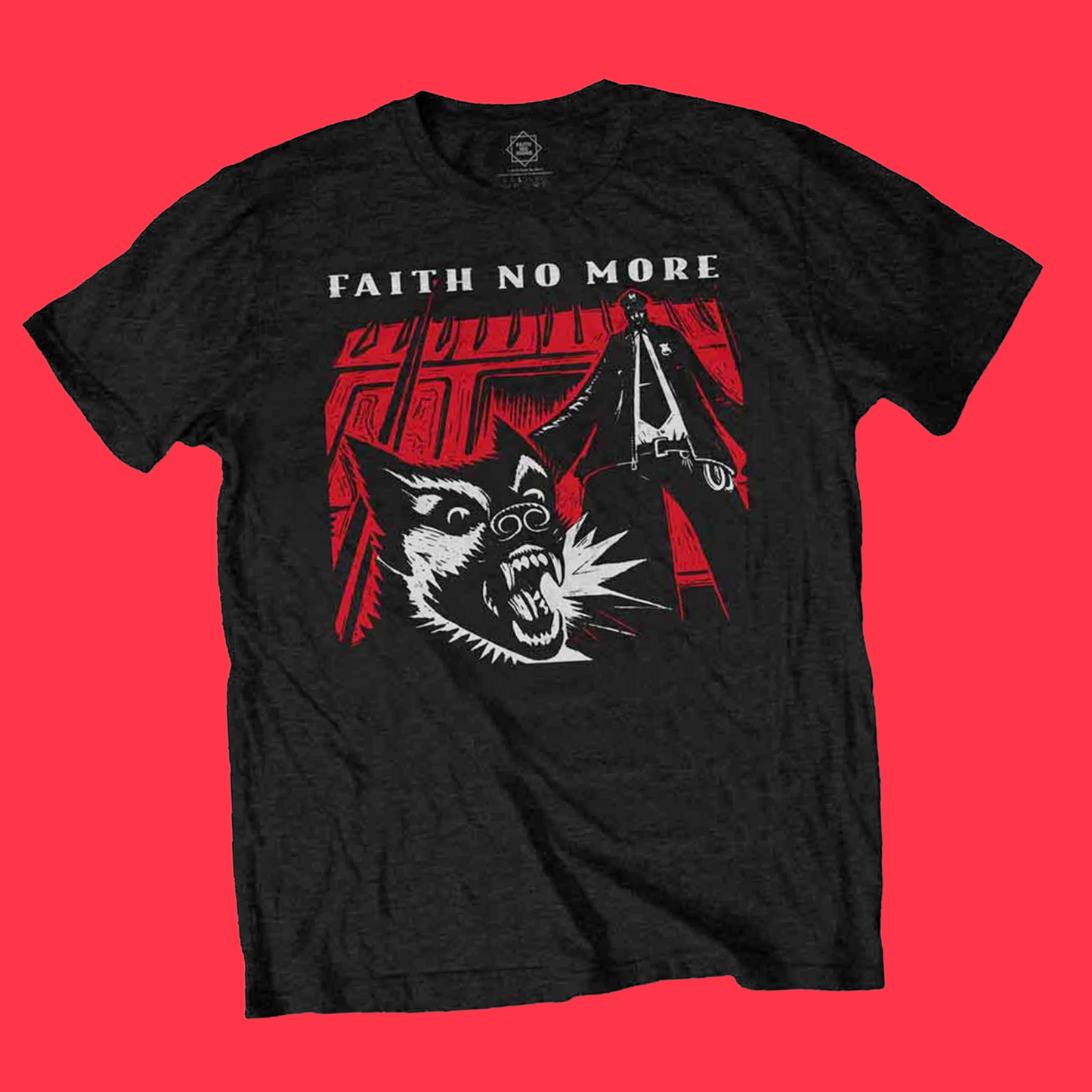 Faith No More - King For A Day Black T-Shirt with Front Print - (Sml - XXL) 100% Cotton