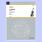 Josef Suk - 4 Pieces Op 17 Violin with Piano Accompaniment Book (Urtext Edition)