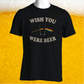 Pink Floyd - Dark Side of the Beer Parody T-Shirt (Small - 5XL) - 100% Cotton