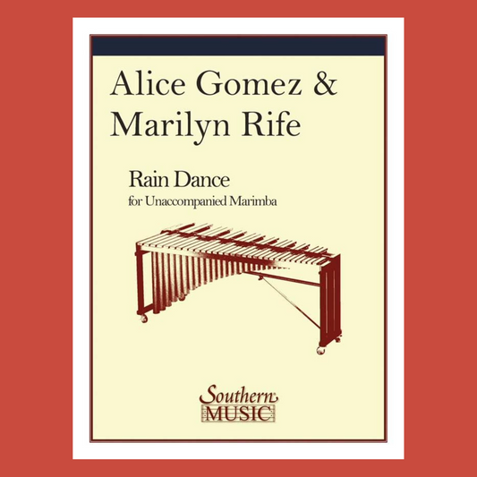 Alice Gomez - Rain Dance Marimba Solo (Unaccompanied) Sheet Music