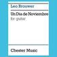 Leo Brouwer - Un Dia De Noviembre Guitar Sheet Music