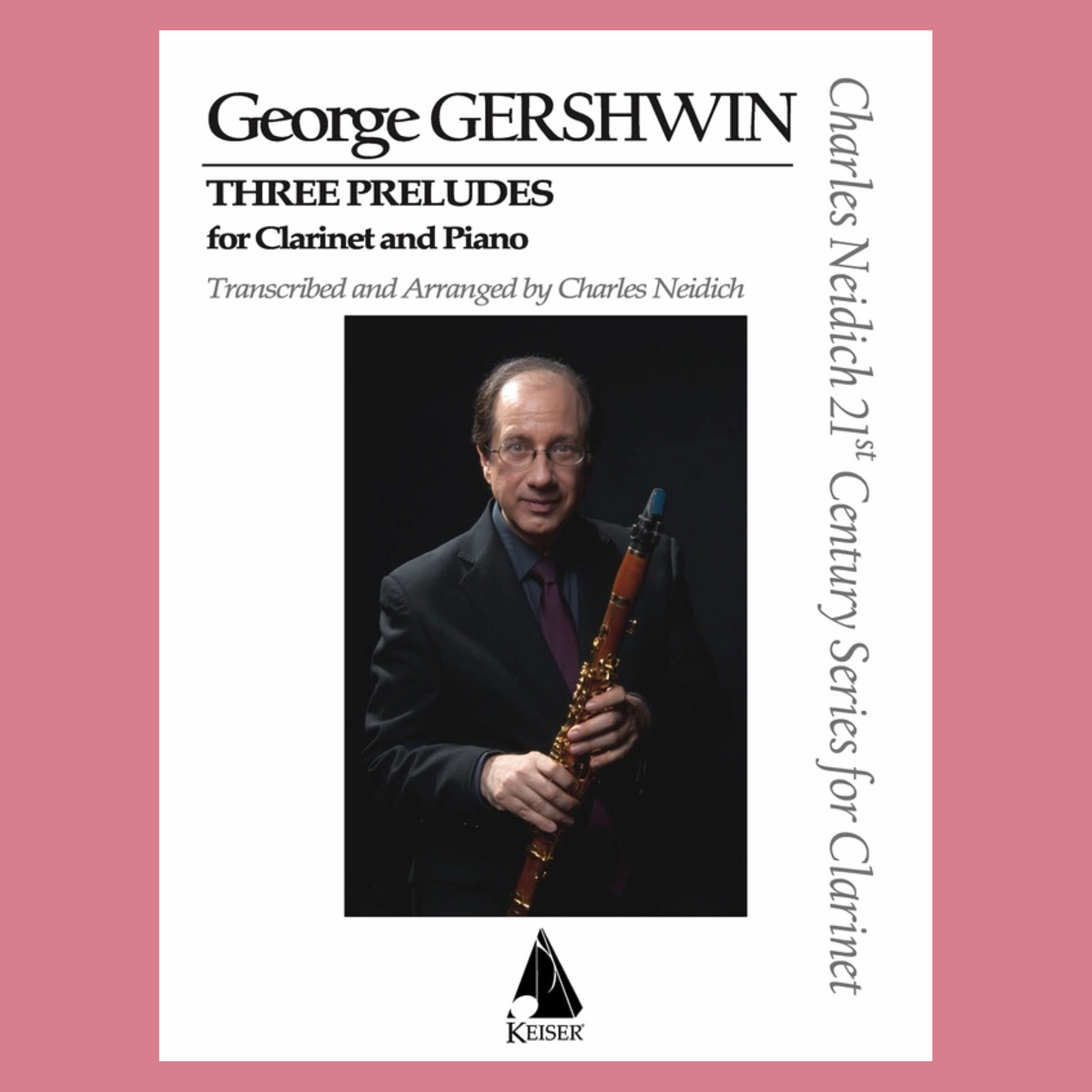 George Gershwin - 3 Preludes Clarinet with Piano Accompaniment Book