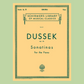 Dussek - 6 Sonatinas Op 20 For Piano Book