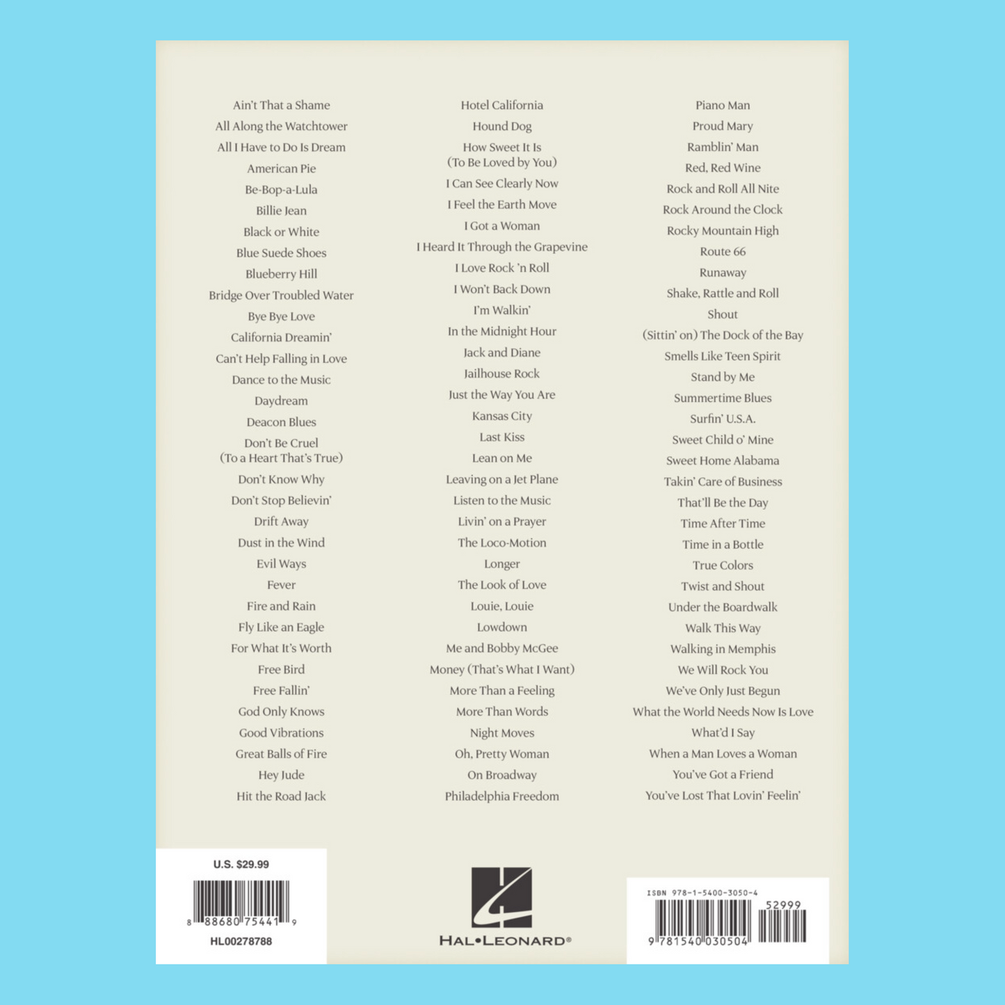 The Great American Songbook Pop/Rock Era - Piano/Vocal/Guitar Songbook