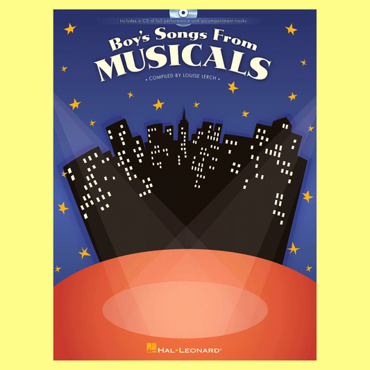 Boys Songs From Musicals Book/Cd