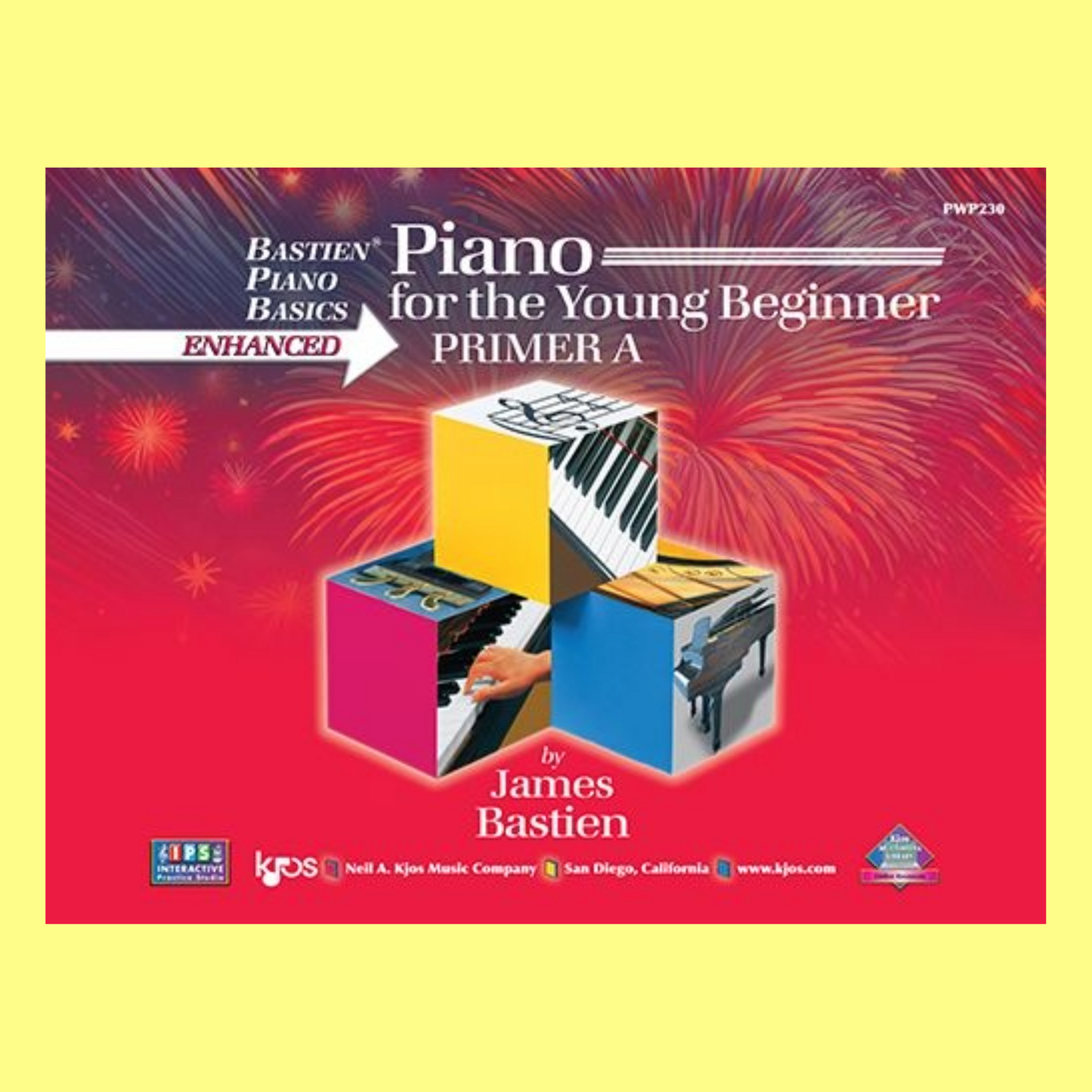 Bastien Piano Basics Enhanced: Young Beginner Primer A Book (Book and Media)